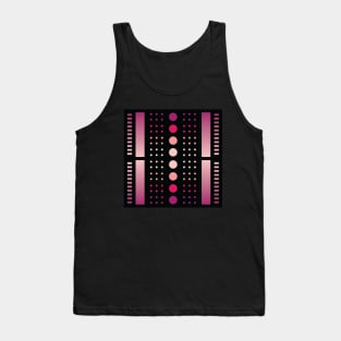 “Dimensional Solar System” - V.5 Red - (Geometric Art) (Dimensions) - Doc Labs Tank Top